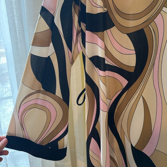 Vintage Diamond Tea Robe Size Large RARE - Picture 6 of 7